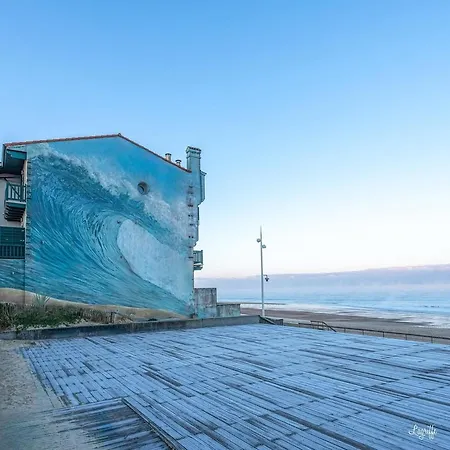 Blue Wave Patio, 5 Mins A Pied Du Centre Hossegor Apartment *