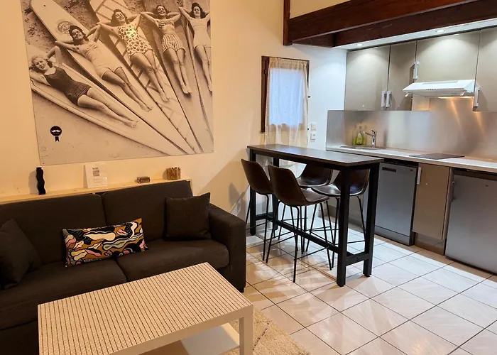 Blue Wave Patio, 5 Mins A Pied Du Centre Hossegor Lejlighed *